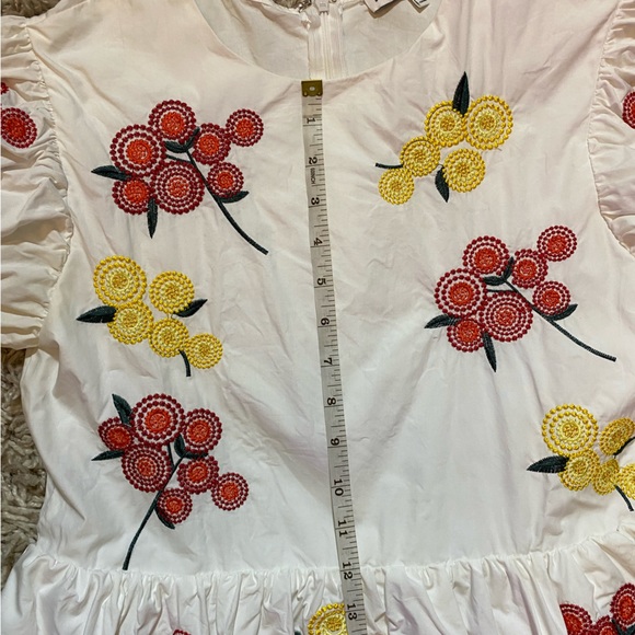 English Factory white floral embroidered dress - Picture 6 of 9